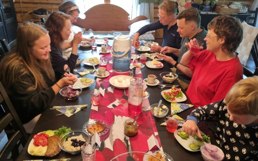 Ihan vain aamiaiselle?